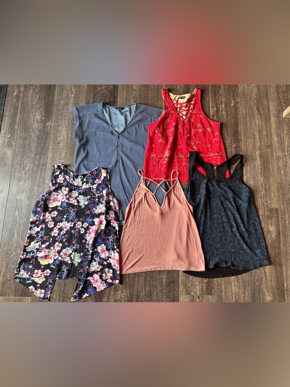 EXPRESS women’s shirt bundle size LG lot of 5